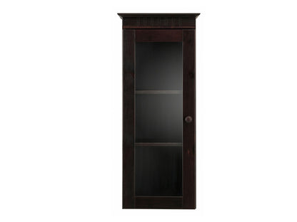 Pakabinama vitrina Cubrix Wall Cab 1D H/L 2107314 (Tamsi ruda)