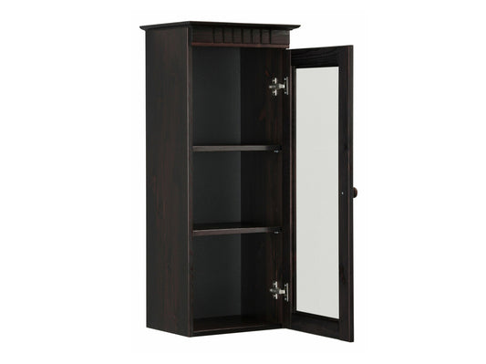 Pakabinama vitrina Cubrix Wall Cab 1D H/L 2107314 (Tamsi ruda)