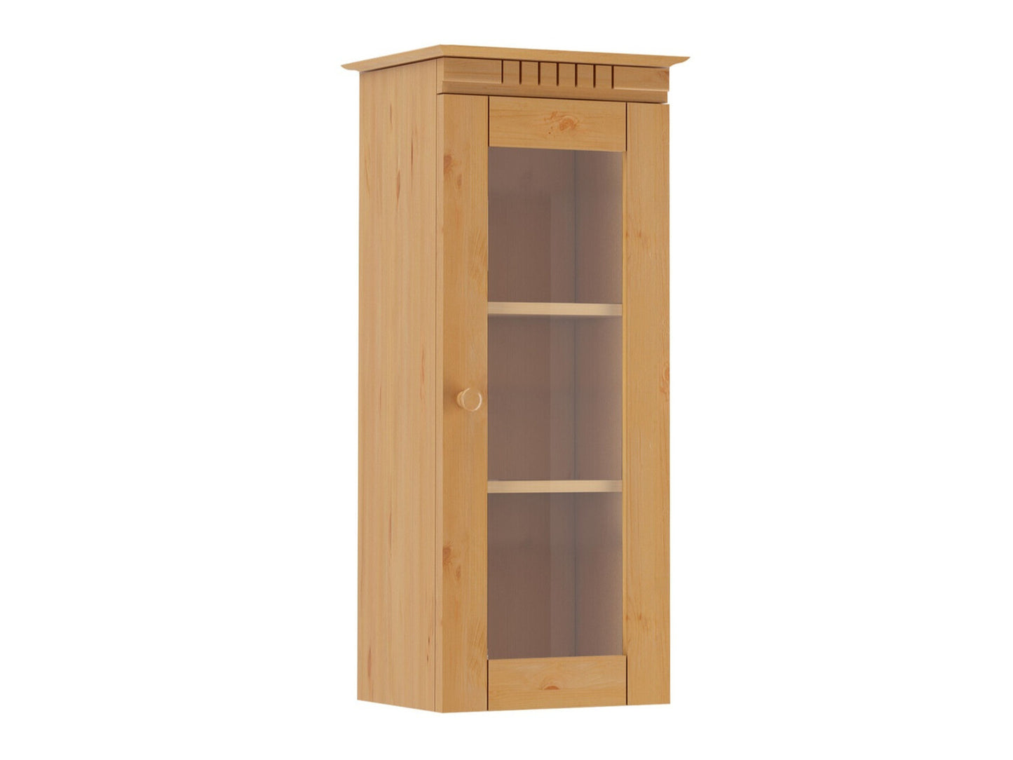 Pakabinama vitrina Cubrix Wall Cab 1D S/W 2107312 (Šviesi ruda)
