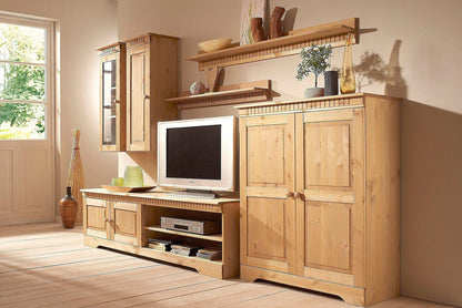 Pakabinama vitrina Cubrix Wall Cab 1D S/W 2107312 (Šviesi ruda)