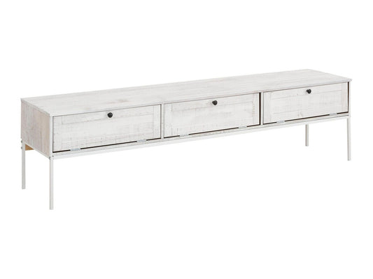 TV staliukas Freya (Flora) Lowboard 3FL Kreminė Whi 57919433