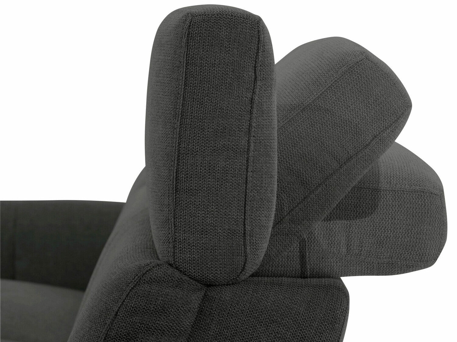 Minkštas kampas reglaineris Capena 3PL Ch.sofa elec. L- Anthr Fab. 64600549 (Kairinis)