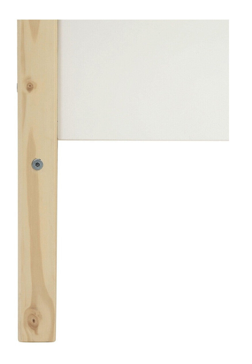 Lova Square Line Daylova Whi/Nat 6082866 (Balta + Šviesus medis)