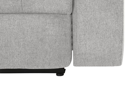 Minkštas kampas reglaineris Tanaro Ch.sofa 3PL L elektro - Pilka Fab 64700605 (šviesi pilka)