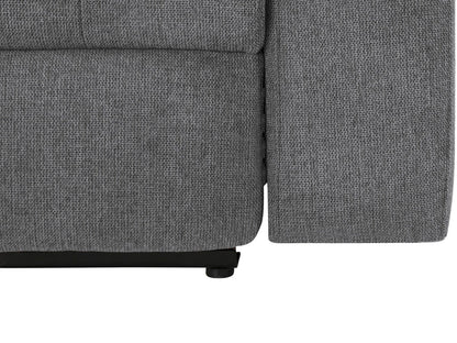 Minkštas kampas reglaineris Tanaro Ch.sofa 3PL L elektro -Anthr Fab 64700549 (Antracitas)