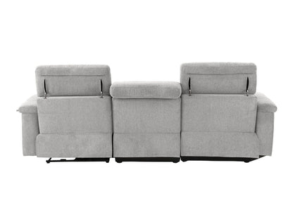 Minkštas kampas reglaineris Tanaro Ch.sofa 3PL L elektro - Pilka Fab 64700605 (šviesi pilka)