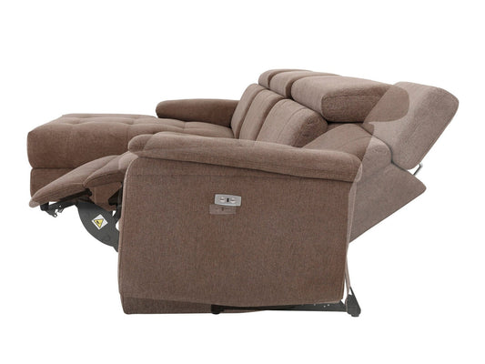 Minkštas kampas reglaineris Tanaro Ch.sofa 3PL L elektro - Ruda Fab 64700712 (Ruda)