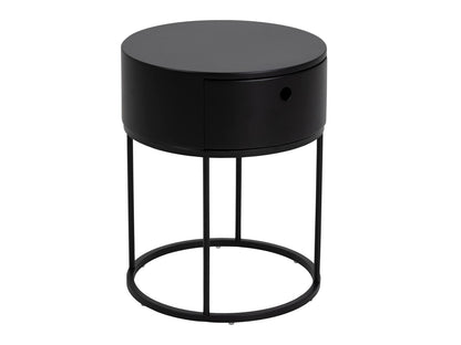 Šoninis staliukas Polo 0000102924 (Juoda)