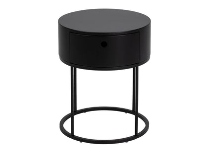 Šoninis staliukas Polo 0000102924 (Juoda)