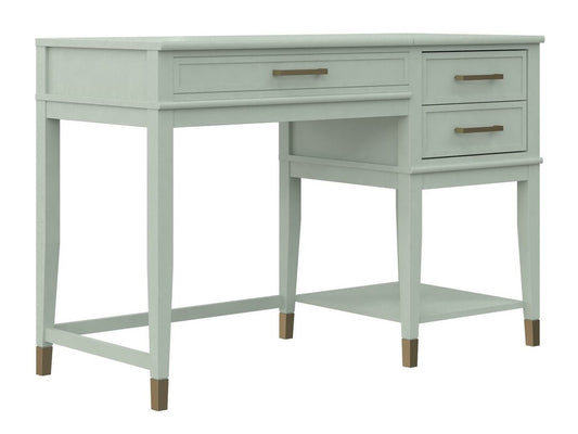 Darbo stalas Cosmoliving Westerleigh Lift Darbo stalas Grafitas, Pale Žalia 5228811COM (Šviesi žalia)