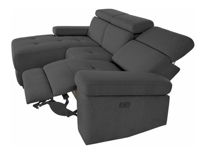 Minkštas kampas reglaineris Rayland Ch.sofa 3PL L elec -Sun Anthr 93670658 (Antracitas)