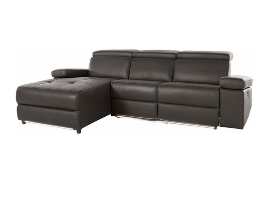 Minkštas kampas reglaineris Rayland Ch.sofa 3PL L elec - Ruda PU 93670421 (Ruda)