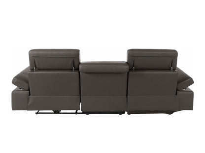 Minkštas kampas reglaineris Rayland Ch.sofa 3PL L elec - Ruda PU 93670421 (Ruda)