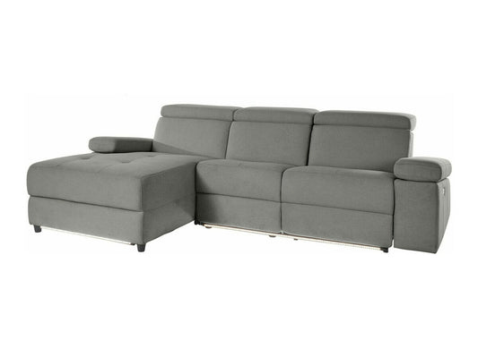 Minkštas kampas reglaineris Rayland Ch.sofa 3PL L man - Sun Pilka 93671659 (Pilka)