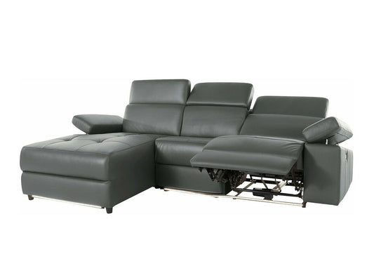 Minkštas kampas reglaineris Rayland Ch.sofa 3PL L man - Pilka PU 93671440 (Pilka)
