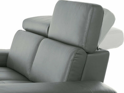 Minkštas kampas reglaineris Rayland Ch.sofa 3PL L man - Pilka PU 93671440 (Pilka)