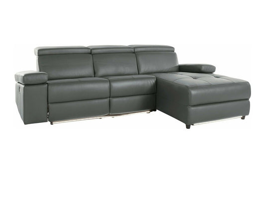 Minkštas kampas reglaineris Rayland Ch.sofa 3PL R elec - Pilka PU 93672440 (Pilka)