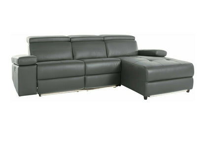 Minkštas kampas reglaineris Rayland Ch.sofa 3PL R man - Pilka PU 93673440 (Pilka)