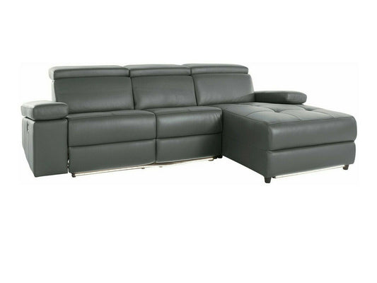 Minkštas kampas reglaineris Rayland Ch.sofa 3PL R man - Pilka PU 93673440 (Pilka)
