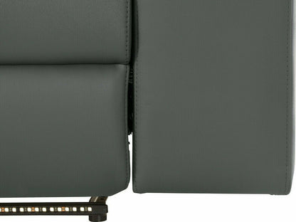 Minkštas kampas reglaineris Rayland Ch.sofa 3PL R man - Pilka PU 93673440 (Pilka)