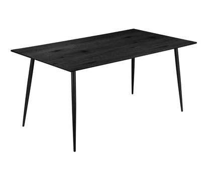 Valgomojo komplektas Monza komplektas 160 - Anthr/Juoda Juoda/Juoda 66472653 (Juoda + Antracitas)
