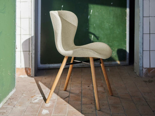 Kėdė Batilda -A1 H000022349 (Beige + Šviesus medis)