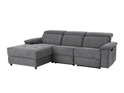 Minkštas kampas reglaineris Tanaro IV Ch.sofa 3PL L manuel Anthr Fab 64701549 (Antracitas)