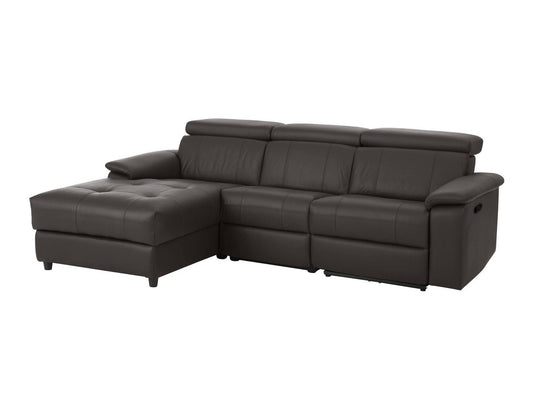 Minkštas kampas reglaineris Tanaro III Ch.sofa 3PL L manuell - Ruda PU 64701421(Ruda)