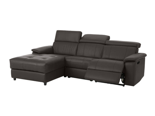 Minkštas kampas reglaineris Tanaro III Ch.sofa 3PL L manuell - Ruda PU 64701421(Ruda)