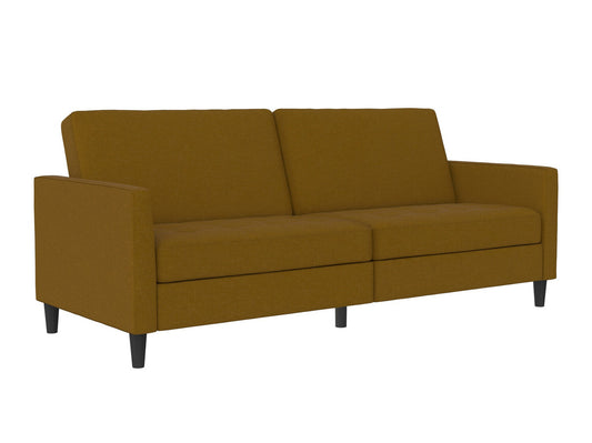 Sofa lova Presley Sofalova 3P Karis LinFab 5928999 (Tamsi geltona)