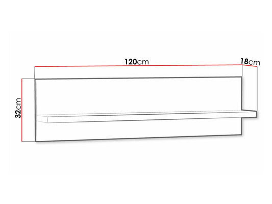 Pakabinama lentyna Mediolan 11 (Sarged SR11)