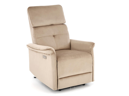 Fotelis reglaineris SEMIR leisure kėdė, smėlio V-CH-SEMIR-FOT-BEŻOWY Spalva: Beige