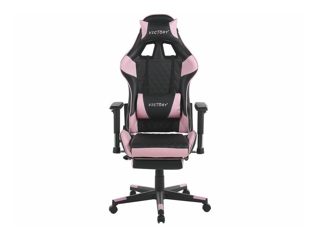 Žaidimų kėdė Gaming Kėdė Juoda and Rožinė VICTORY 318688 (Juoda + Rožinė)
