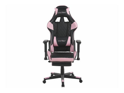 Žaidimų kėdė Gaming Kėdė Juoda and Rožinė VICTORY 318688 (Juoda + Rožinė)