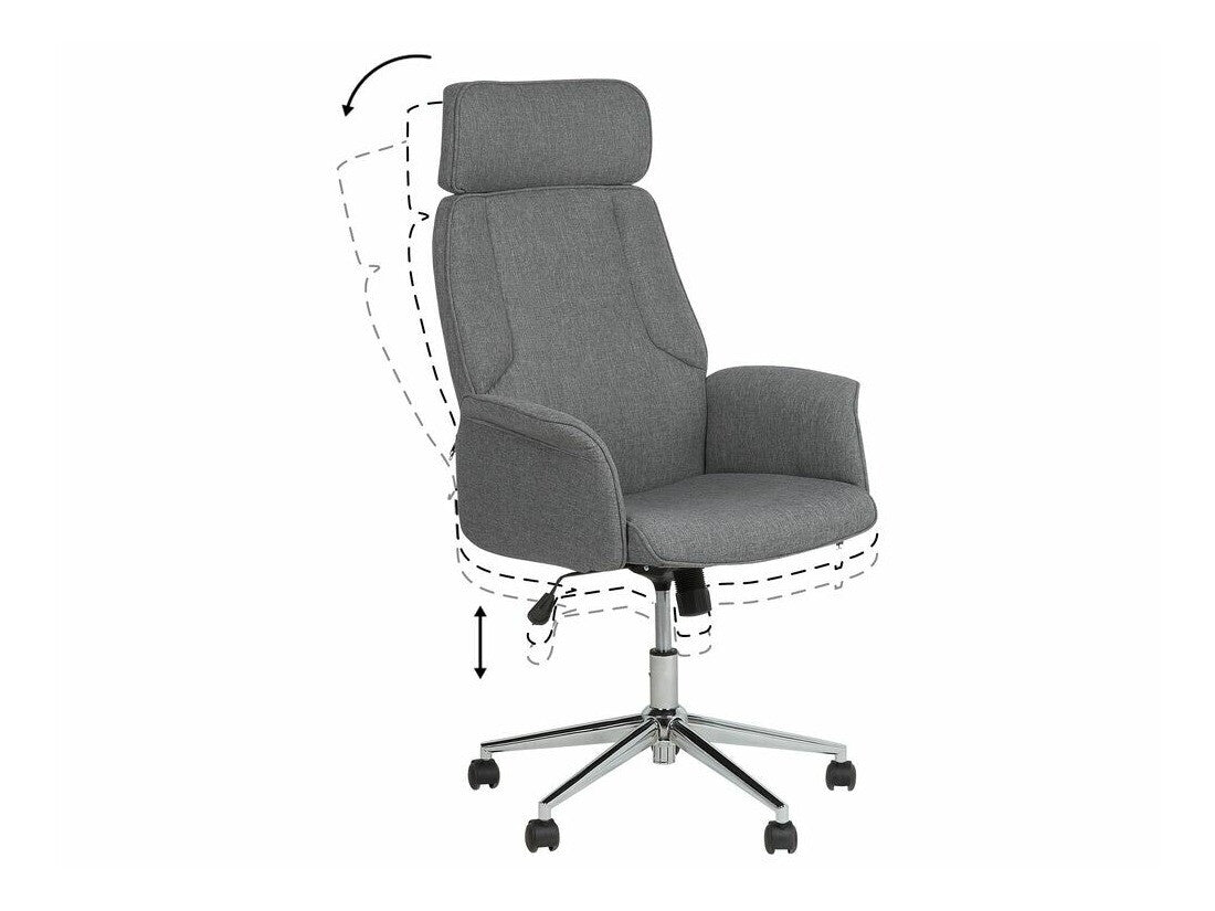Biuro kėdė Swivel PILOT 147446 (Pilka)