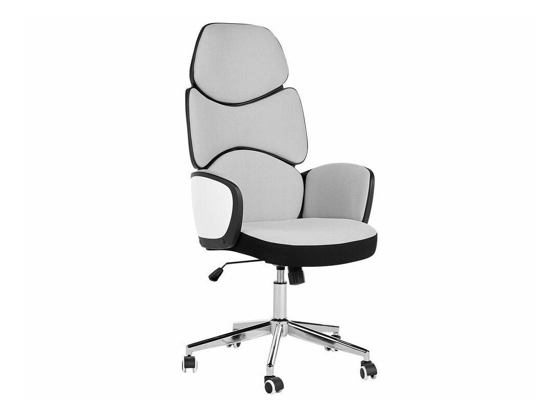 Biuro kėdė Swivel Šviesi Pilka and Juoda SPLENDID 337440
