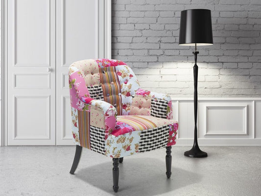 Fotelis Patchwork Gobelenas Fotelis Multispalva MANDAL 55594
