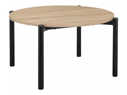 Žurnalinis staliukas Caleb Coffee Stalas 80 cm 4 places in Juoda Ąžuolas 7366387