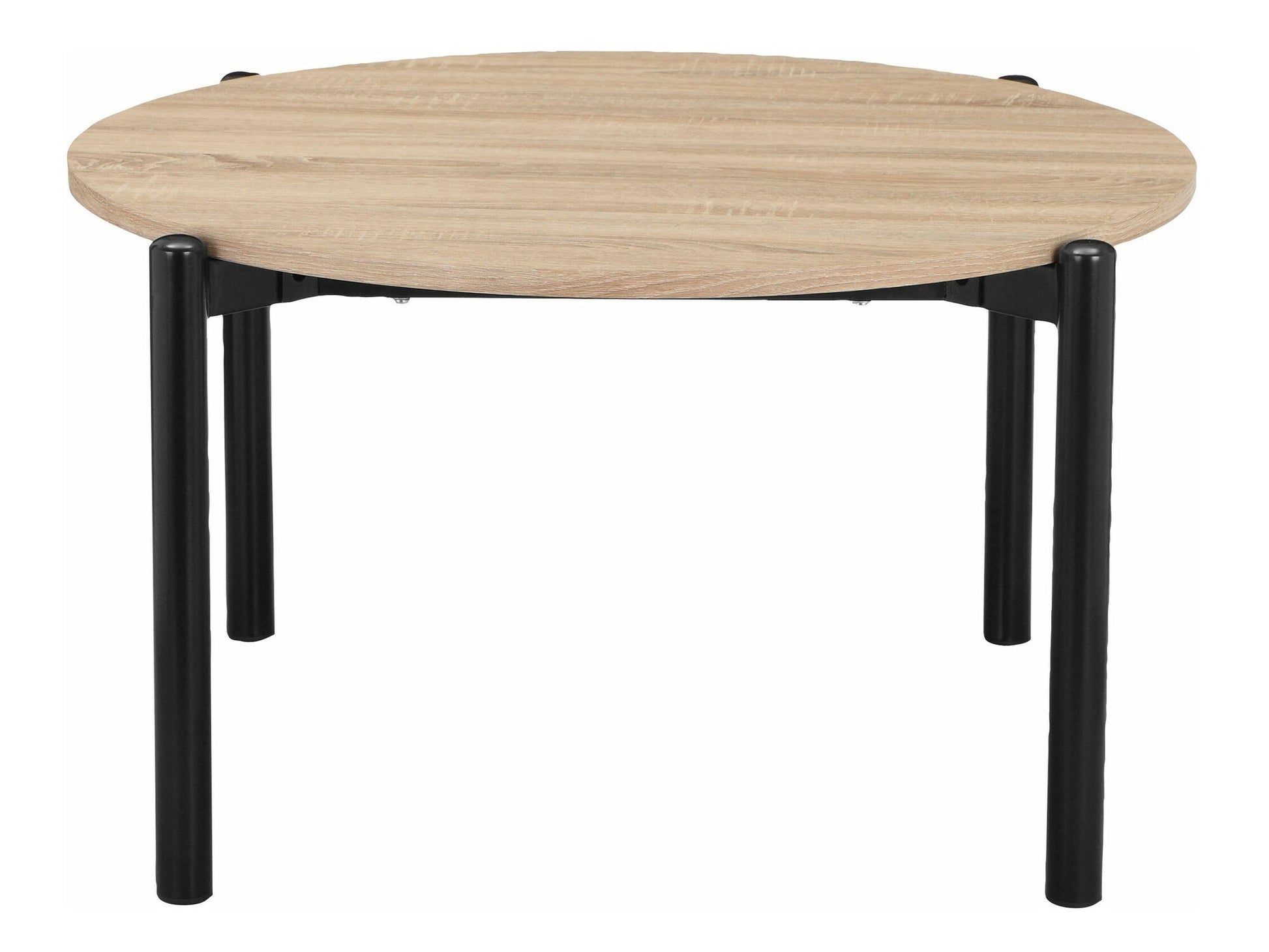Žurnalinis staliukas Caleb Coffee Stalas 80 cm 4 places in Juoda Ąžuolas 7366387