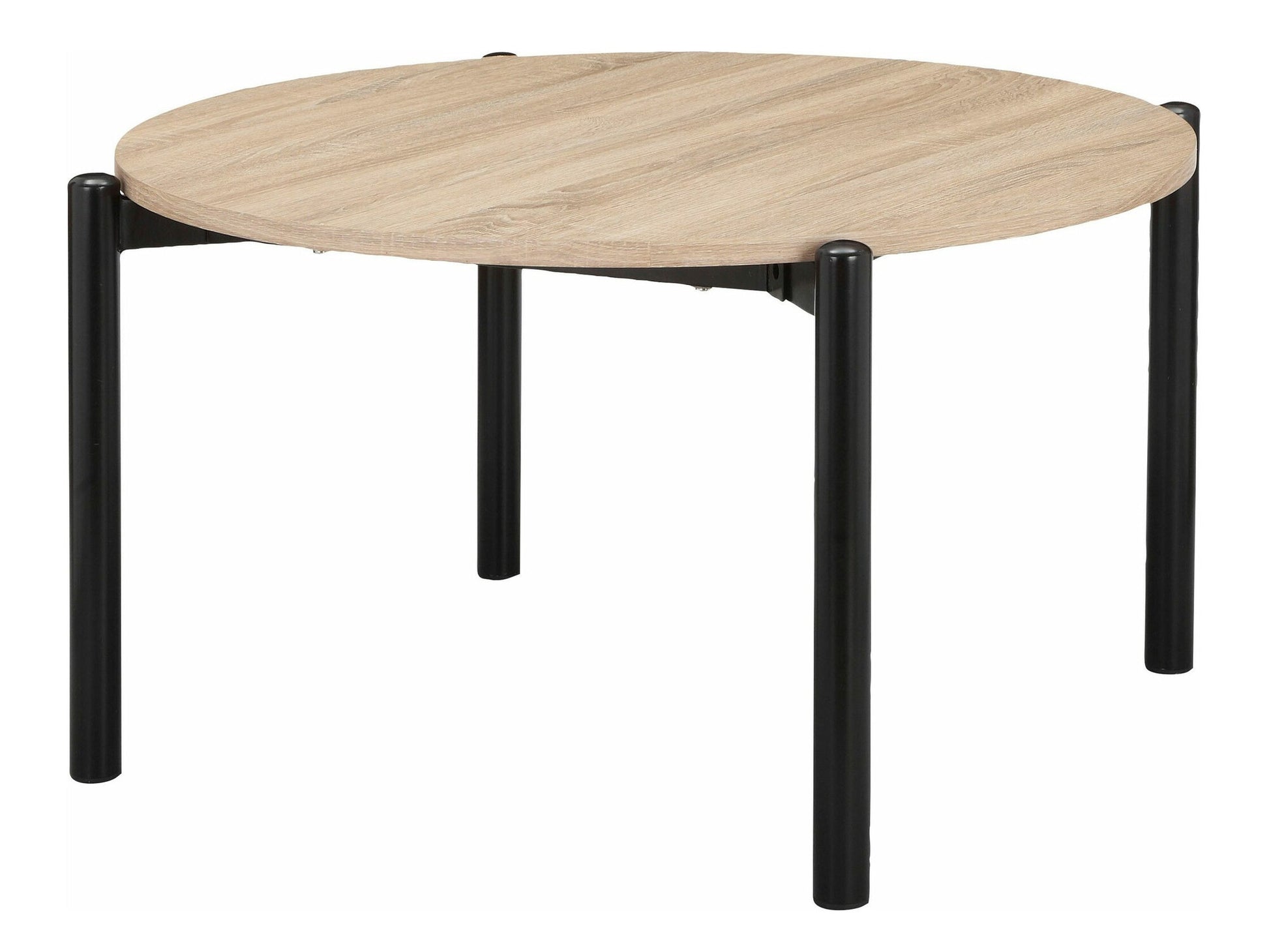 Žurnalinis staliukas Caleb Coffee Stalas 80 cm 4 places in Juoda Ąžuolas 7366387