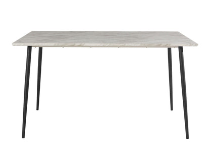 Stalas Mimmi Stalas 120 cm Marmuras Juoda 59312680