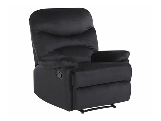 Fotelis reglaineris Velvetas Reglaineris Kėdė Juoda ESLOV 220282 (Juoda)