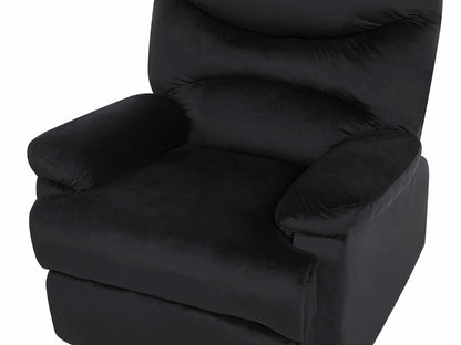 Fotelis reglaineris Velvetas Reglaineris Kėdė Juoda ESLOV 220282 (Juoda)