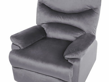 Fotelis reglaineris Velvetas Reglaineris Kėdė Pilka ESLOV 220299 (Pilka)