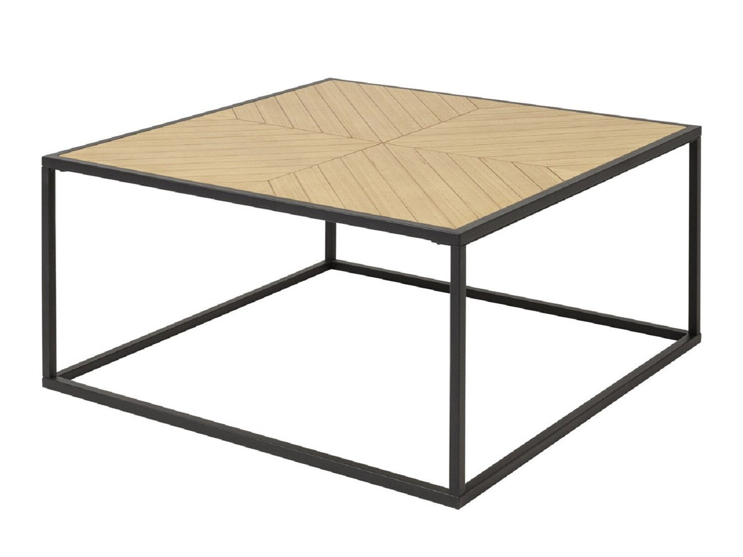 Žurnalinis staliukas Ortiz SideStalas 90 cm Nature Juoda 10046635