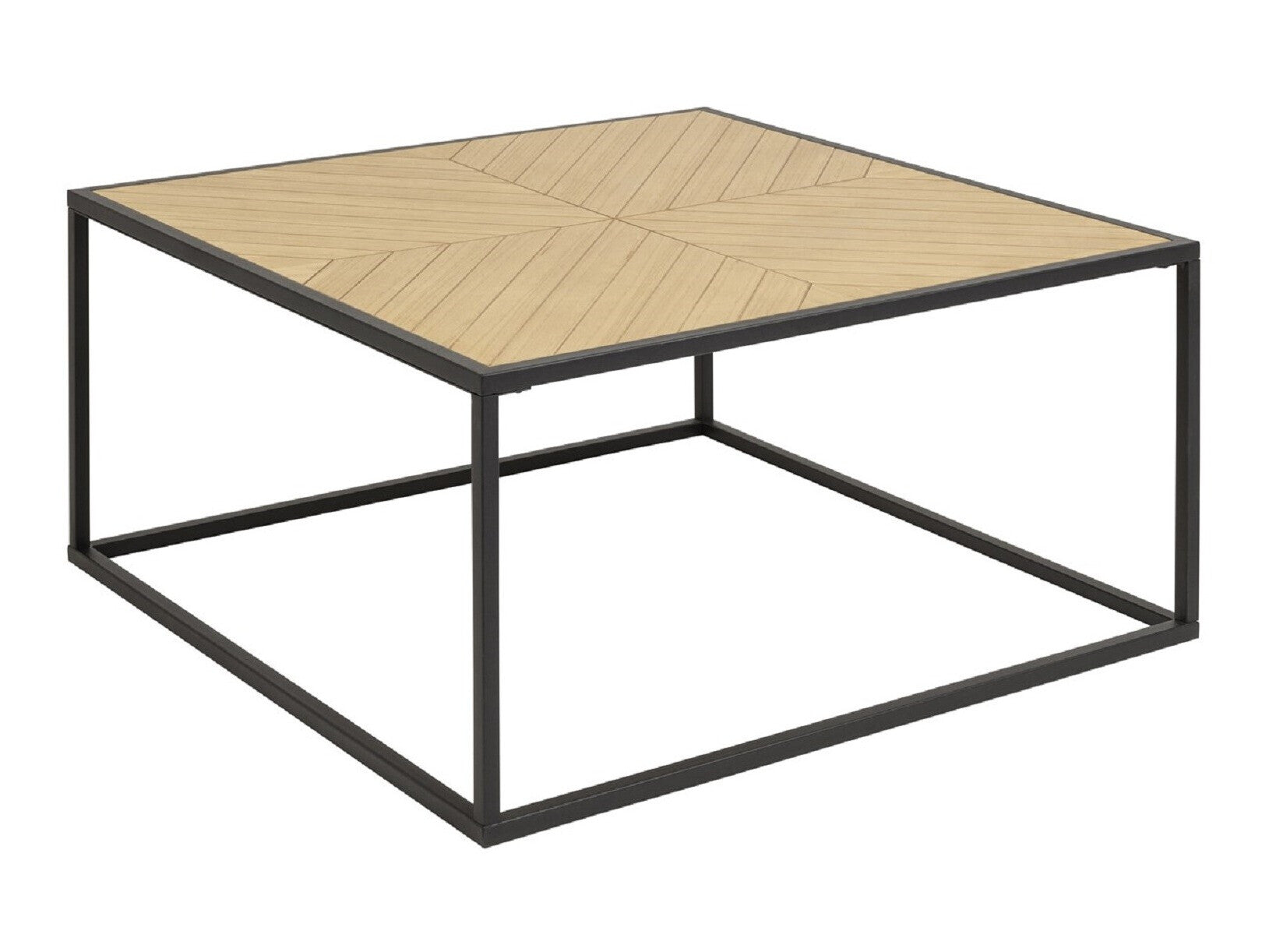 Žurnalinis staliukas Ortiz SideStalas 90 cm Nature Juoda 10046635
