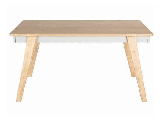 Stalas Dining Stalas 150 x 90 cm Šviesi Medis and Pilka PHOLA 335032