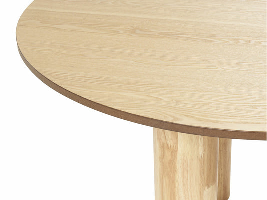 Stalas Apvalus Dining Stalas ⌀ 120 cm Šviesi Medis ORIN 398771 (Šviesus medis)