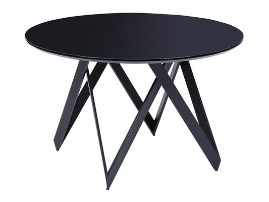 Stalas Apvalus Dining Stalas ⌀ 120 cm Juoda OXHILL 427322