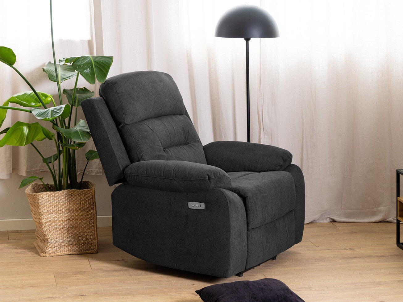 Fotelis reglaineris Vansbro reglaineris pilka 0000097133
